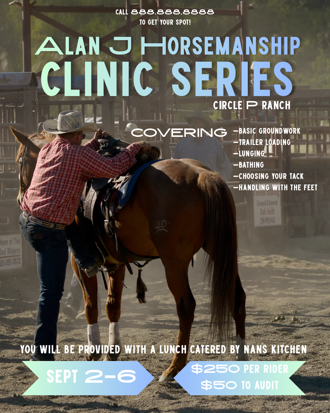 Horse clinic template 1