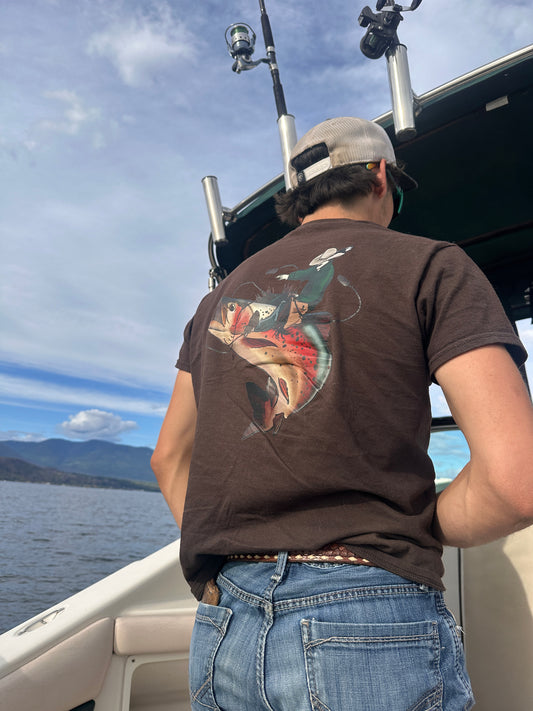 Trout Wrangler Mens Tee