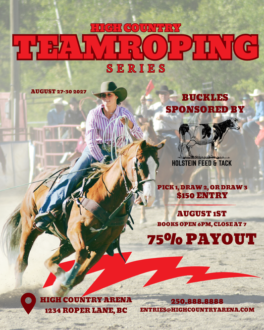 Team Roping Poster Template