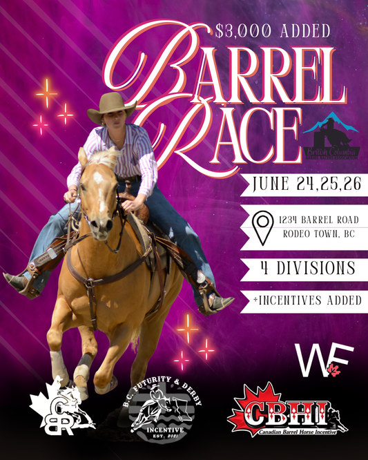 Barrel Racing Template 2